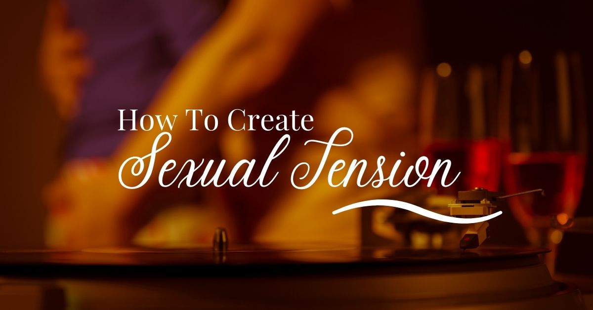 How To Create Sexual Tension - Mature Singles Finding Love Sensual ambiance with wine glasses and music, illustrating how to build sexual tension