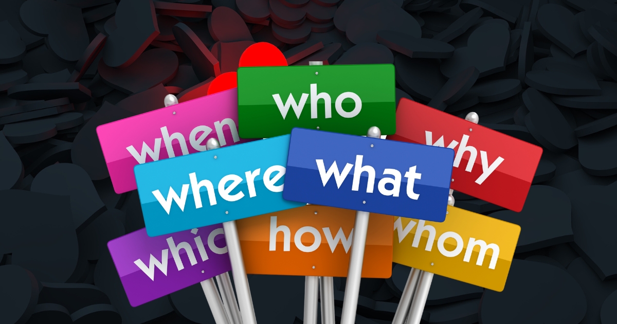 What Are Some Deep Questions To Ask Someone Youre Dating - Mature Singles Finding Love Conceptual image of meaningful relationship questions using colorful labels
